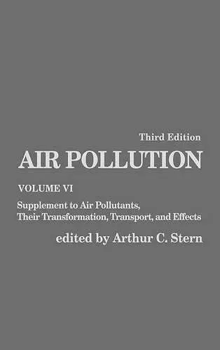 Air Pollution cover