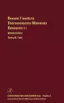 Recent Trends in Thermoelectric Materials Research: Part Three cover