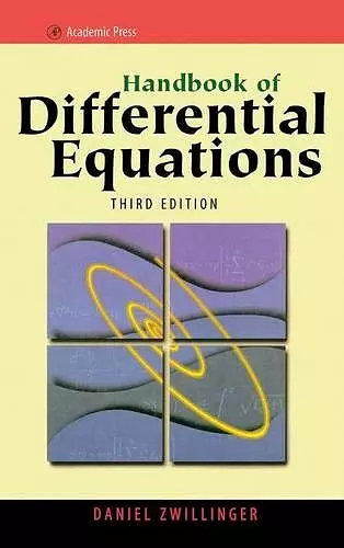 Handbook of Differential Equations cover