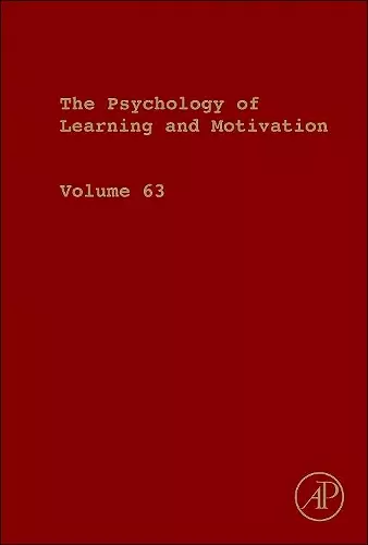 Psychology of Learning and Motivation cover