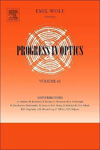 Progress in Optics cover