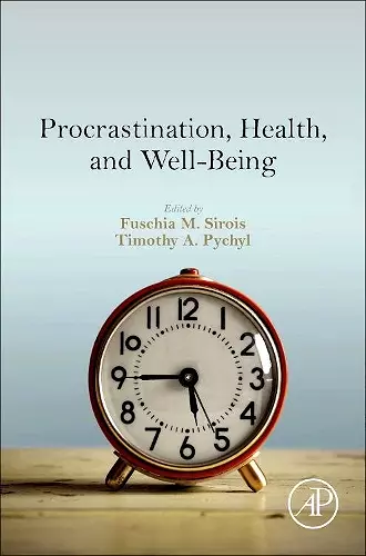 Procrastination, Health, and Well-Being cover