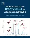 Selection of the HPLC Method in Chemical Analysis cover