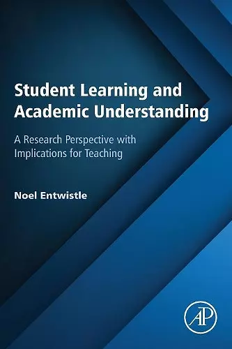 Student Learning and Academic Understanding cover