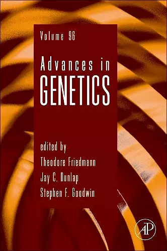 Advances in Genetics cover