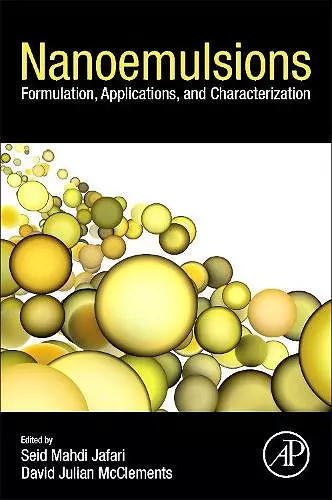 Nanoemulsions cover