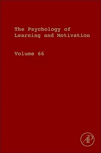 Psychology of Learning and Motivation cover