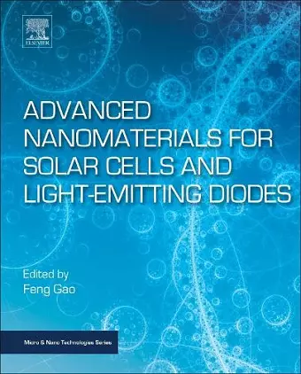 Advanced Nanomaterials for Solar Cells and Light Emitting Diodes cover