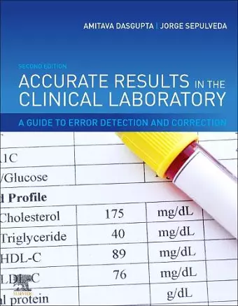 Accurate Results in the Clinical Laboratory cover