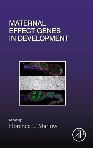 Maternal Effect Genes in Development cover