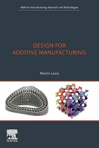 Design for Additive Manufacturing cover