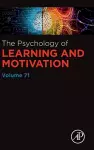 The Psychology of Learning and Motivation cover