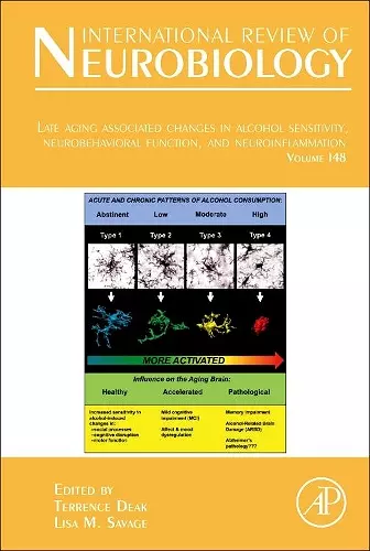 Late Aging Associated Changes in Alcohol Sensitivity, Neurobehavioral Function, and Neuroinflammation cover