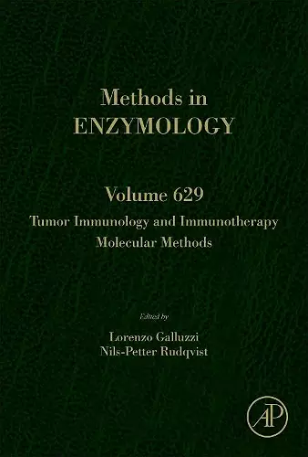 Tumor Immunology and Immunotherapy – Molecular Methods cover