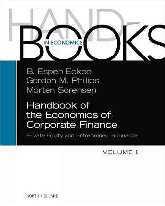 Handbook of the Economics of Corporate Finance cover