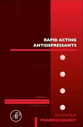 Rapid Acting Antidepressants cover