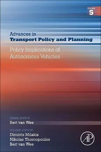 Policy Implications of Autonomous Vehicles cover