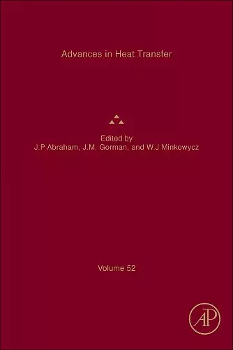Advances in Heat Transfer cover