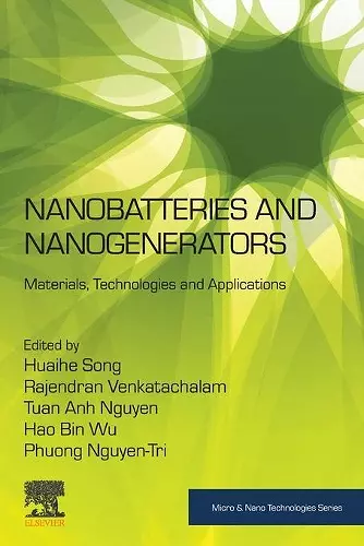 Nanobatteries and Nanogenerators cover