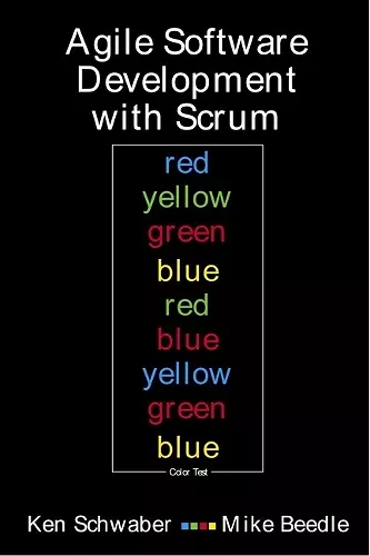 Agile Software Development with SCRUM cover