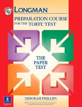 TOEFL PAPER PREP COURSE w/CD;  without Answer Key cover