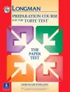 TOEFL PAPER PREP COURSE w/CD;  without Answer Key cover