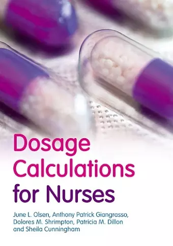 Dosage Calculations for Nurses cover