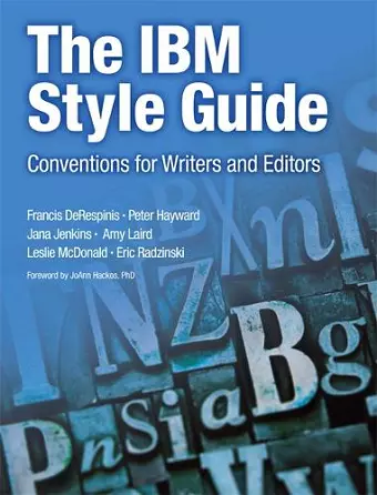 IBM Style Guide, The cover