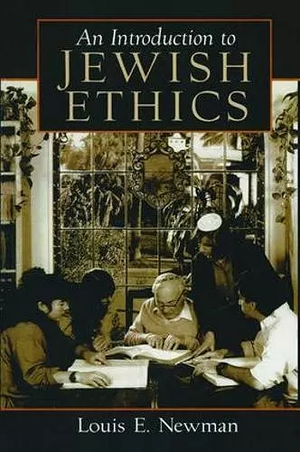 Introduction to Jewish Ethics cover