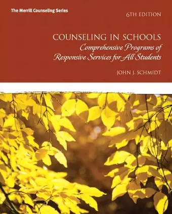 Counseling in Schools cover