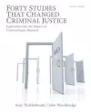 Forty Studies that Changed Criminal Justice cover