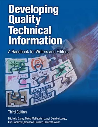 Developing Quality Technical Information cover