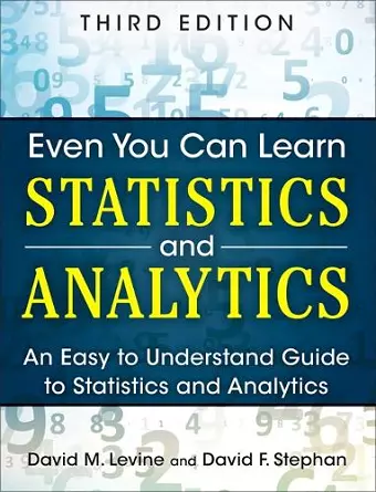 Even You Can Learn Statistics and Analytics cover