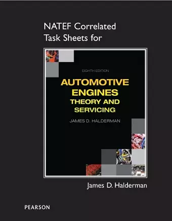 NATEF Correlated Task Sheets for Automotive Engines cover