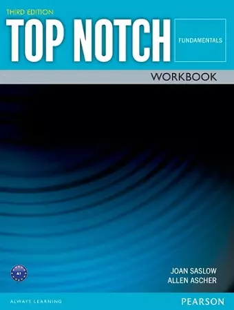 TOP NOTCH FUNDAMENTALS 3/E WORKBOOK 392777 cover