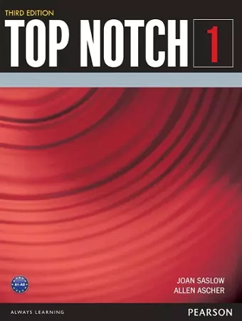 TOP NOTCH 1 3/E STUDENT BOOK 392893 cover