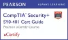 CompTIA Security+ SY0-401 Pearson uCertify Course Student Access Card cover