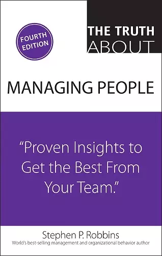 Truth About Managing People, The cover