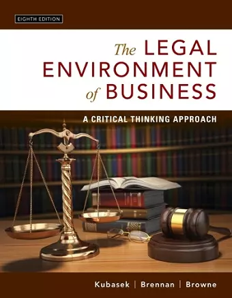 Legal Environment of Business, The cover