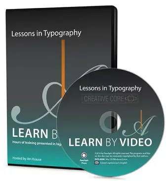 Lessons in Typography Learn by Video cover