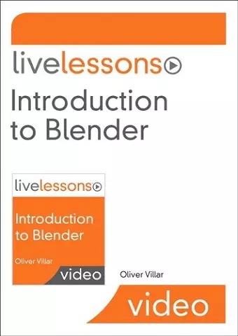 Introduction to Blender LiveLessons Access Code Card cover