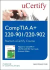 CompTIA A+ 220-901 and 220-902 Cert Guide, Academic Edition Pearson uCertify Course Student Access Card cover