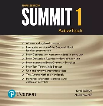 Summit Level 1 Active Teach cover