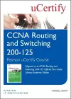 CCNA Routing and Switching 200-125 Official Cert Guide Library, Academic Edition Pearson uCertify Course Student Access Card cover