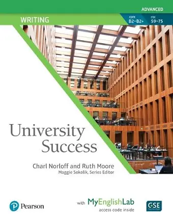 University Success Writing Advanced, Student Book with MyEnglishLab cover