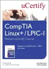 CompTIA Linux+ / LPIC-1 Pearson uCertify Course Student Access Card cover