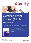 Certified Ethical Hacker (CEH) Version 9 Pearson uCertify Course Student Access Card cover