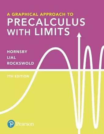 Graphical Approach to Precalculus with Limits, A cover