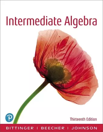 Intermediate Algebra cover