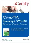 CompTIA Security+ SY0-501 Pearson uCertify Course Student Access Card cover
